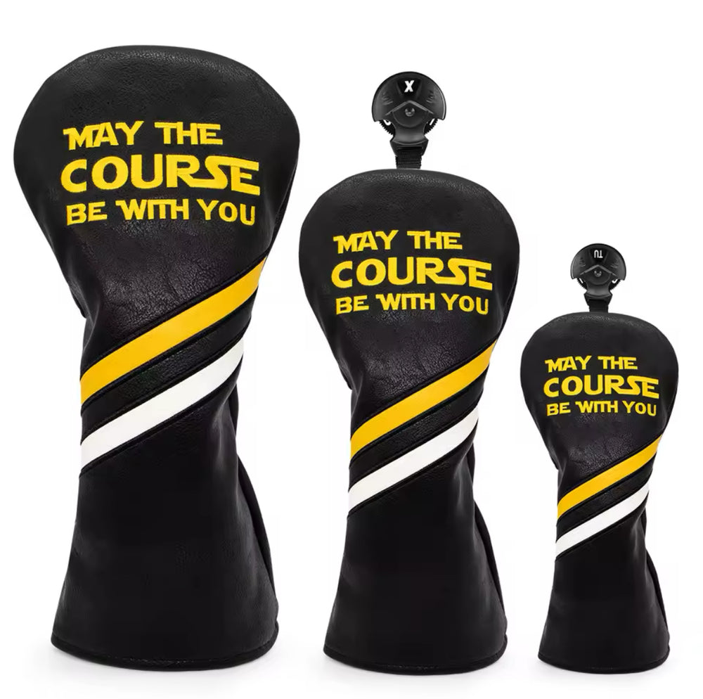 “May The Course Be With You” Headcover Set