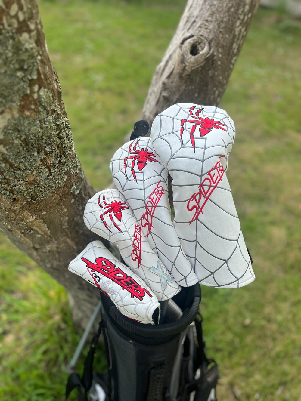 Spiders Style - White Headcover Set
