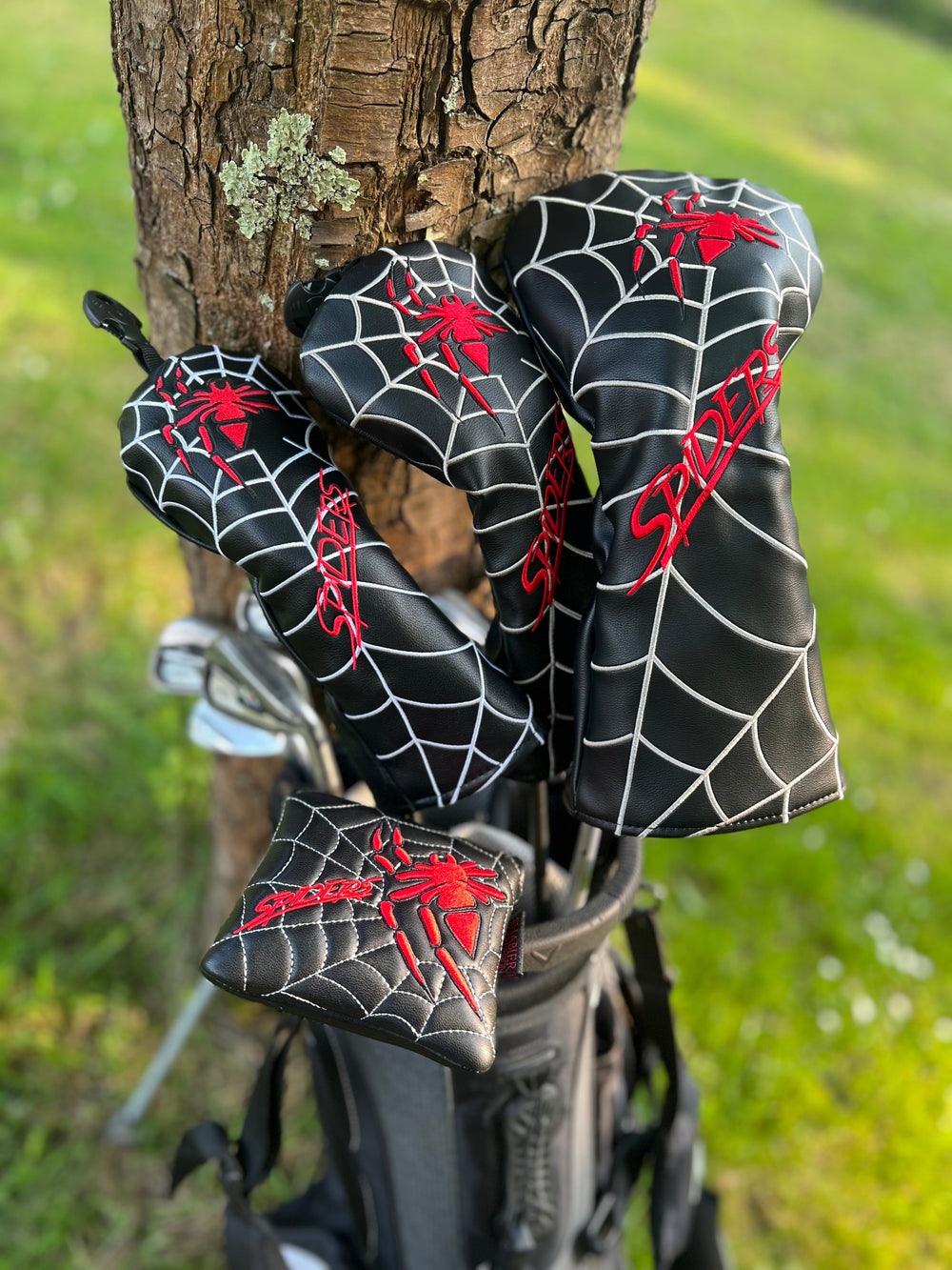 Spiders Style - Black Headcover Set