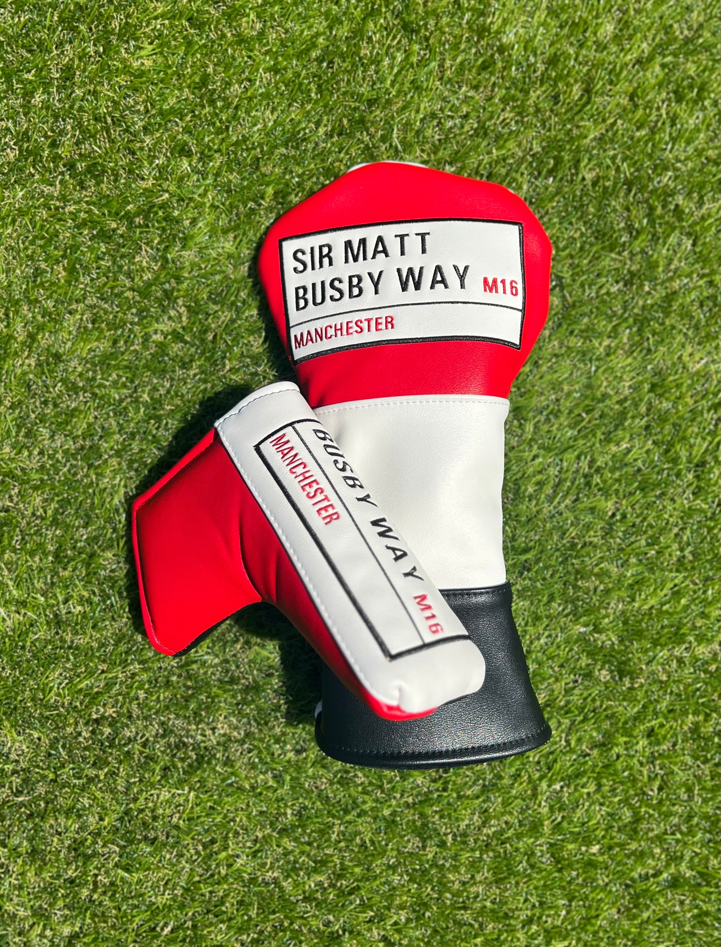 
                  
                    Sir Matt Busby Way - Driver & Putter Headcover Set
                  
                