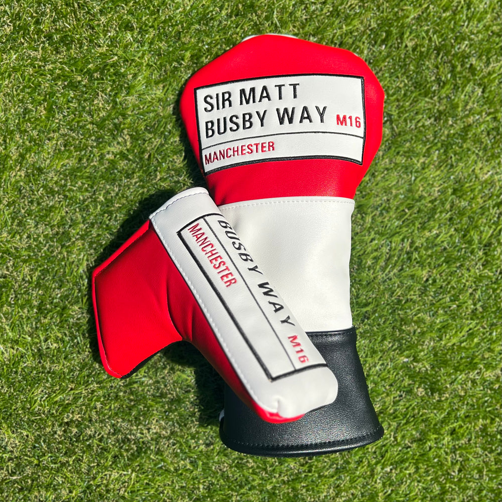 
                  
                    Sir Matt Busby Way - Driver & Putter Headcover Set
                  
                