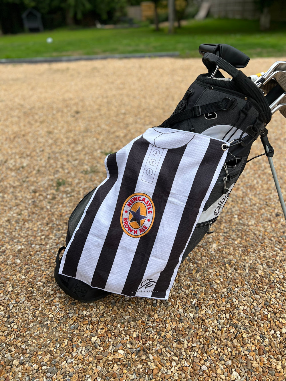 Retro Newcastle - Golf Towel