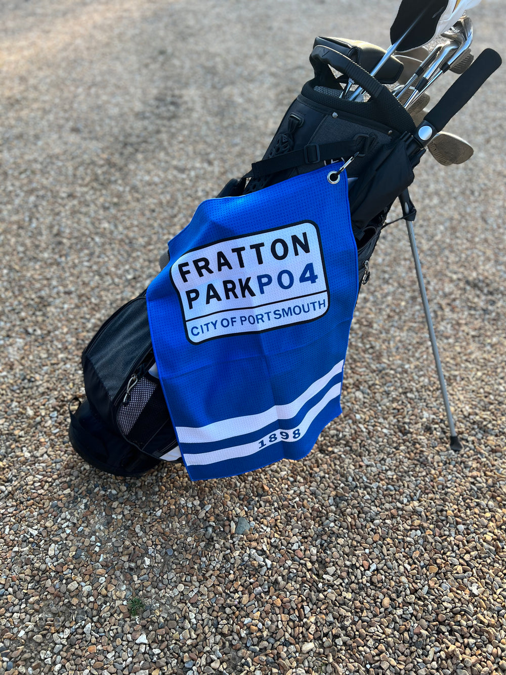 Portsmouth Golf Towel - 'Fratton Park'